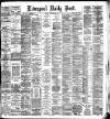 Liverpool Daily Post Monday 08 November 1886 Page 1