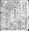Liverpool Daily Post Saturday 20 November 1886 Page 1