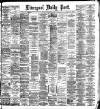 Liverpool Daily Post Monday 13 December 1886 Page 1
