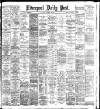 Liverpool Daily Post Tuesday 29 November 1892 Page 1