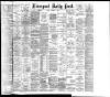 Liverpool Daily Post Friday 13 November 1896 Page 1