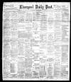 Liverpool Daily Post Thursday 02 November 1899 Page 1