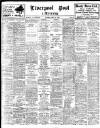 Liverpool Daily Post Tuesday 27 April 1920 Page 1