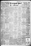 Liverpool Daily Post Saturday 12 February 1921 Page 1