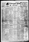 Liverpool Daily Post Tuesday 08 March 1921 Page 1
