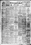 Liverpool Daily Post Wednesday 23 March 1921 Page 1