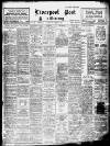 Liverpool Daily Post Saturday 26 March 1921 Page 1