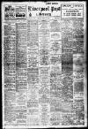 Liverpool Daily Post Friday 29 April 1921 Page 1