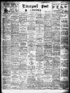 Liverpool Daily Post Wednesday 03 August 1921 Page 1