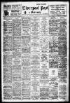 Liverpool Daily Post Wednesday 19 October 1921 Page 1