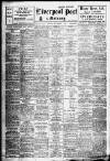Liverpool Daily Post Tuesday 01 November 1921 Page 1