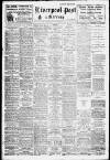 Liverpool Daily Post Wednesday 09 November 1921 Page 1