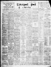 Liverpool Daily Post Saturday 24 December 1921 Page 1