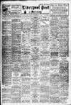 Liverpool Daily Post Friday 07 September 1923 Page 1