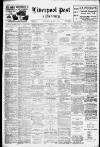 Liverpool Daily Post Wednesday 09 March 1927 Page 1