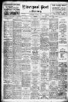 Liverpool Daily Post Wednesday 08 August 1928 Page 1
