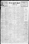 Liverpool Daily Post Thursday 30 August 1928 Page 1