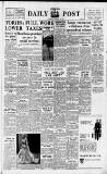 Liverpool Daily Post Wednesday 25 January 1950 Page 1