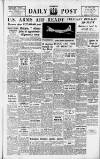 Liverpool Daily Post Saturday 28 January 1950 Page 1