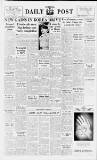 Liverpool Daily Post Saturday 25 November 1950 Page 1