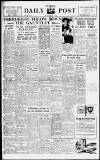 Liverpool Daily Post Monday 14 January 1952 Page 1