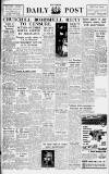Liverpool Daily Post Wednesday 27 February 1952 Page 1