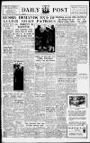 Liverpool Daily Post Wednesday 11 June 1952 Page 1