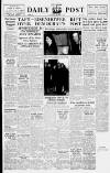Liverpool Daily Post Wednesday 03 December 1952 Page 1