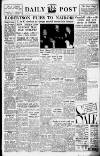 Liverpool Daily Post Wednesday 07 January 1953 Page 1