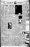 Liverpool Daily Post Monday 12 January 1953 Page 1