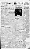 Liverpool Daily Post Wednesday 28 January 1953 Page 1