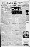 Liverpool Daily Post Monday 02 March 1953 Page 1