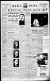 Liverpool Daily Post Thursday 05 March 1953 Page 1