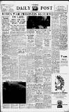 Liverpool Daily Post Wednesday 22 April 1953 Page 1