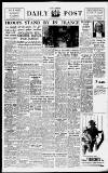 Liverpool Daily Post Saturday 08 August 1953 Page 1