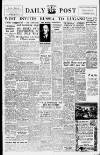 Liverpool Daily Post Thursday 03 September 1953 Page 1