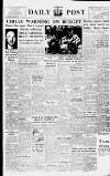 Liverpool Daily Post Saturday 07 November 1953 Page 1
