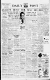 Liverpool Daily Post Thursday 19 November 1953 Page 1