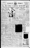 Liverpool Daily Post Monday 23 November 1953 Page 1