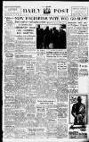 Liverpool Daily Post Friday 04 December 1953 Page 1