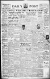 Liverpool Daily Post Monday 28 December 1953 Page 1