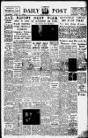 Liverpool Daily Post Monday 23 May 1955 Page 1