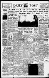 Liverpool Daily Post Wednesday 05 January 1955 Page 1