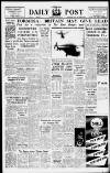 Liverpool Daily Post Thursday 20 January 1955 Page 1