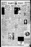 Liverpool Daily Post Monday 07 February 1955 Page 1