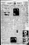 Liverpool Daily Post Thursday 17 February 1955 Page 1