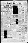 Liverpool Daily Post Friday 25 March 1955 Page 1