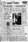 Liverpool Daily Post Saturday 08 February 1975 Page 1