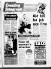 Northamptonshire Evening Telegraph Monday 06 January 1986 Page 1