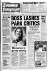 Northamptonshire Evening Telegraph Saturday 13 February 1988 Page 1
